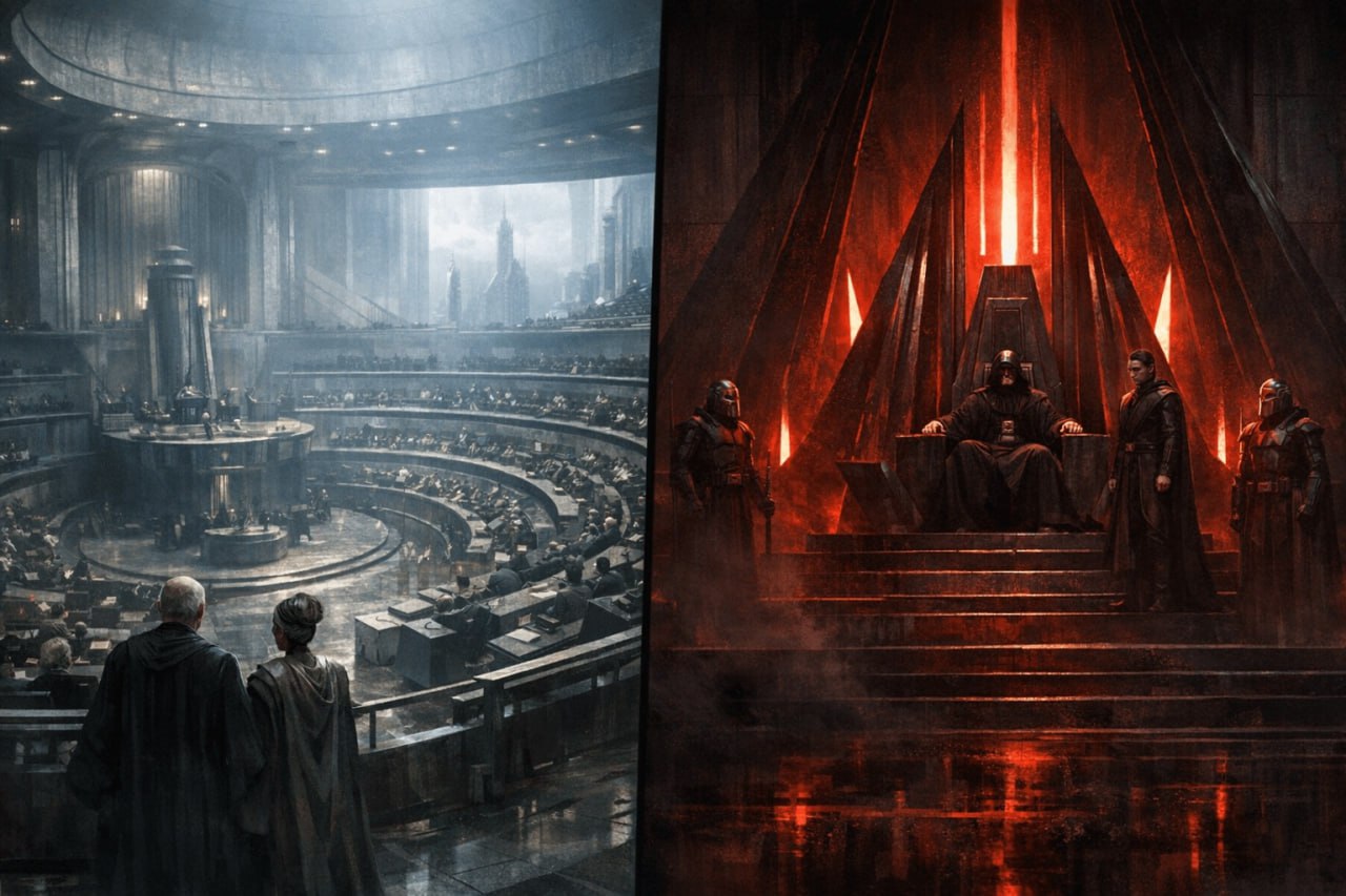 Республика и ситхи: два разных порядка власти