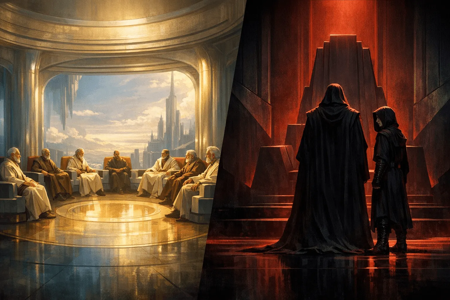 Совет джедаев и Rule of Two: две дисциплины власти